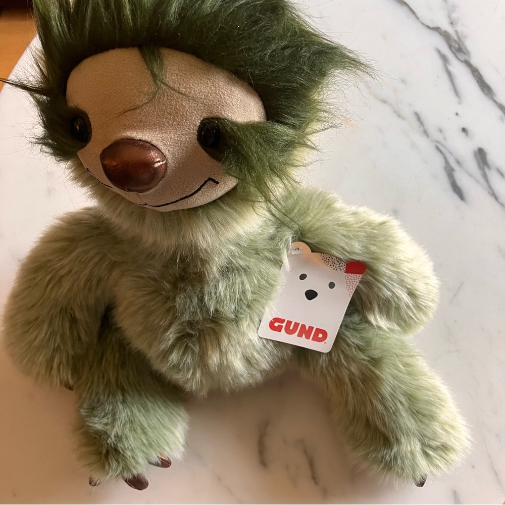 GUND Fab Pals Roswell Green‎ Sloth Plush Toy